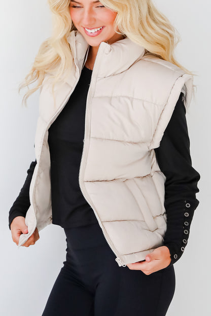 On Cloud Nine Puffer Vest