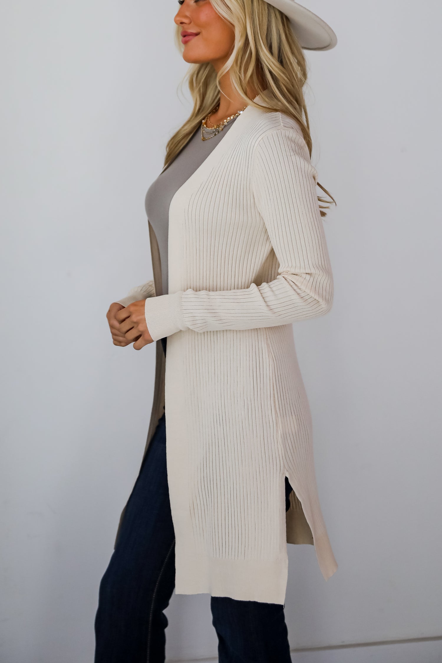 Sophie Ribbed Cardigan