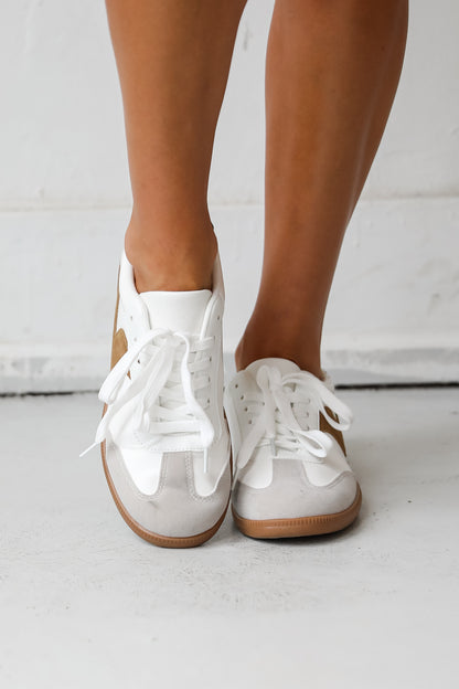 Perfect Pace White Sneakers