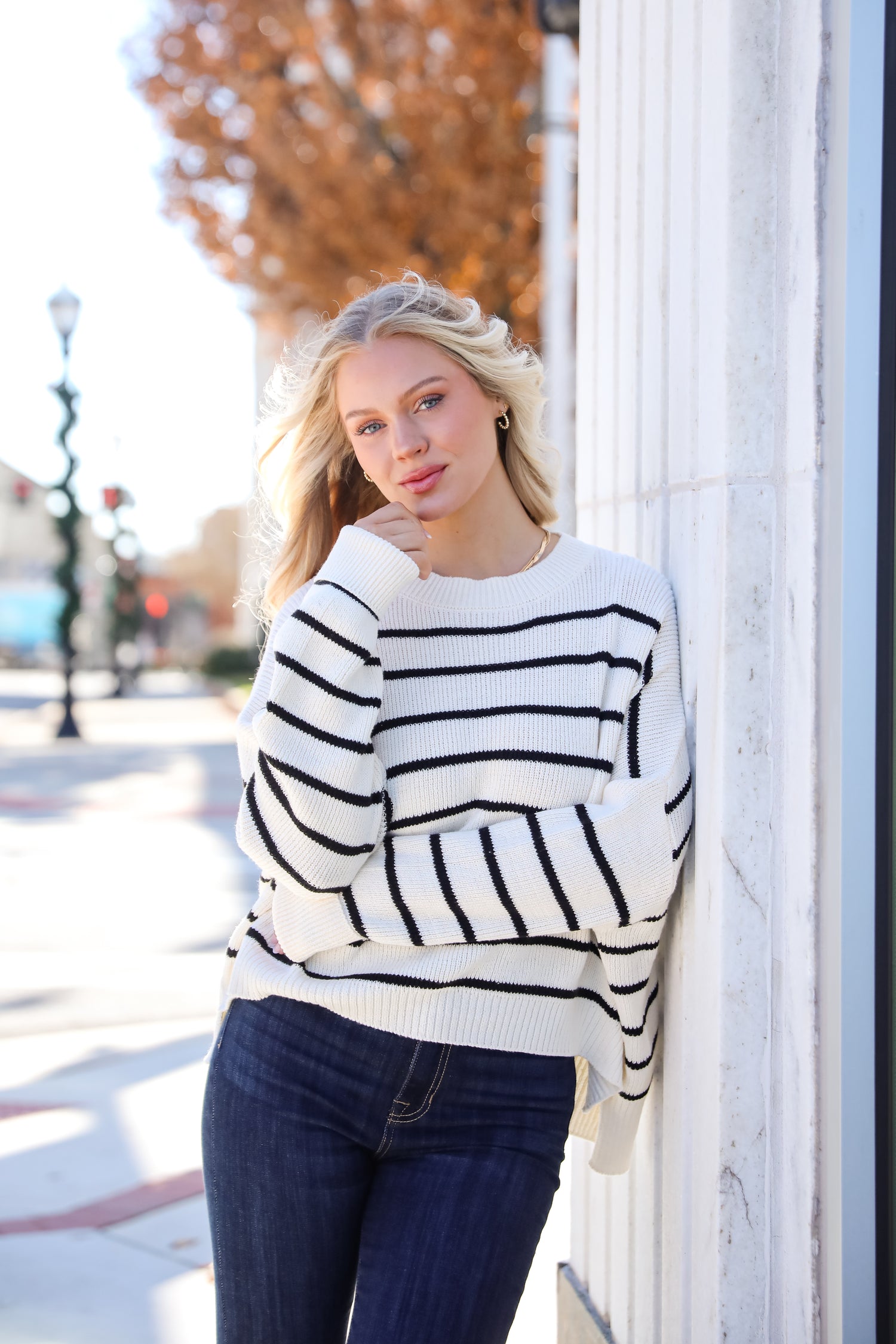 Sweetest Comfort Striped Sweater