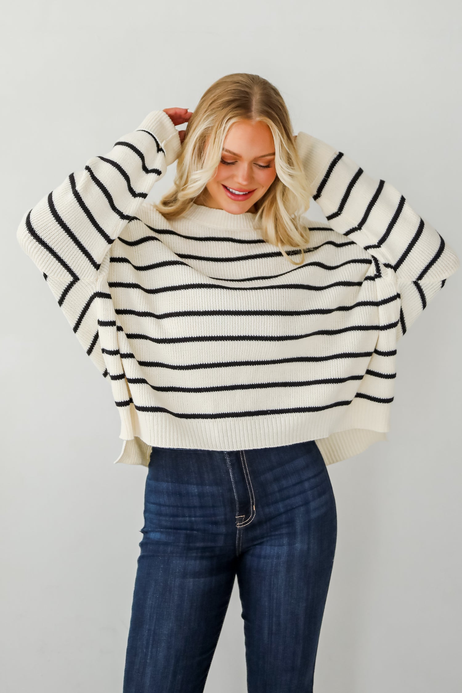 Sweetest Comfort Striped Sweater