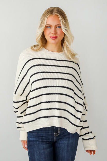 Sweetest Comfort Striped Sweater