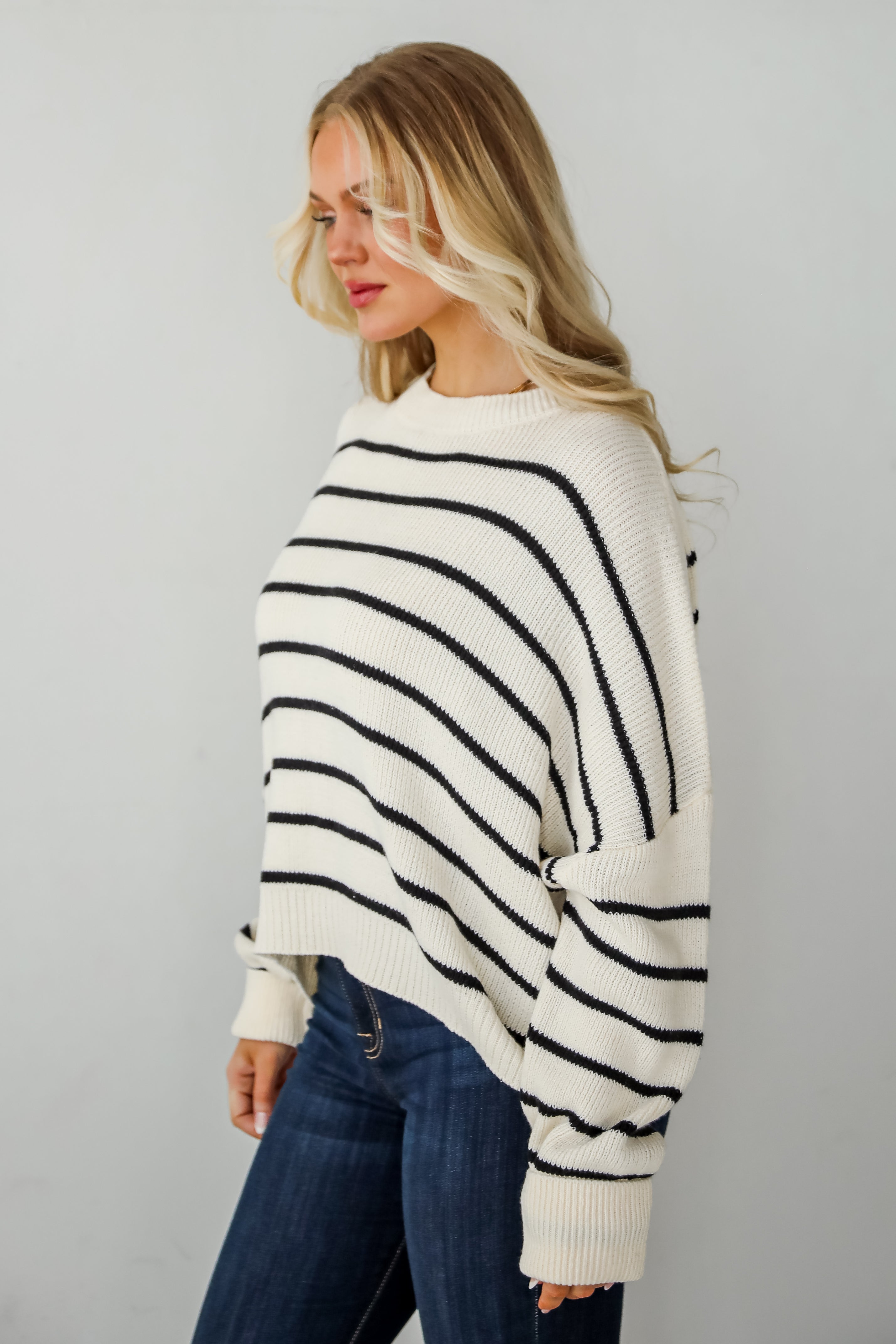 Sweetest Comfort Striped Sweater