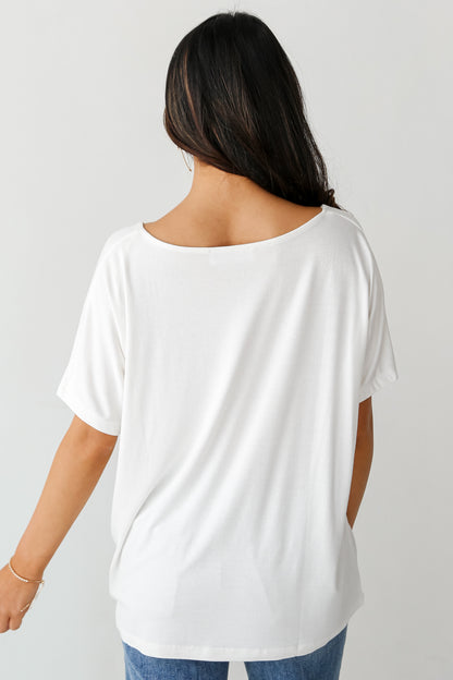 basic white t shirts