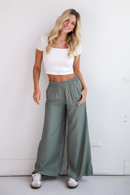 Positively Delightful Wide Leg Pants