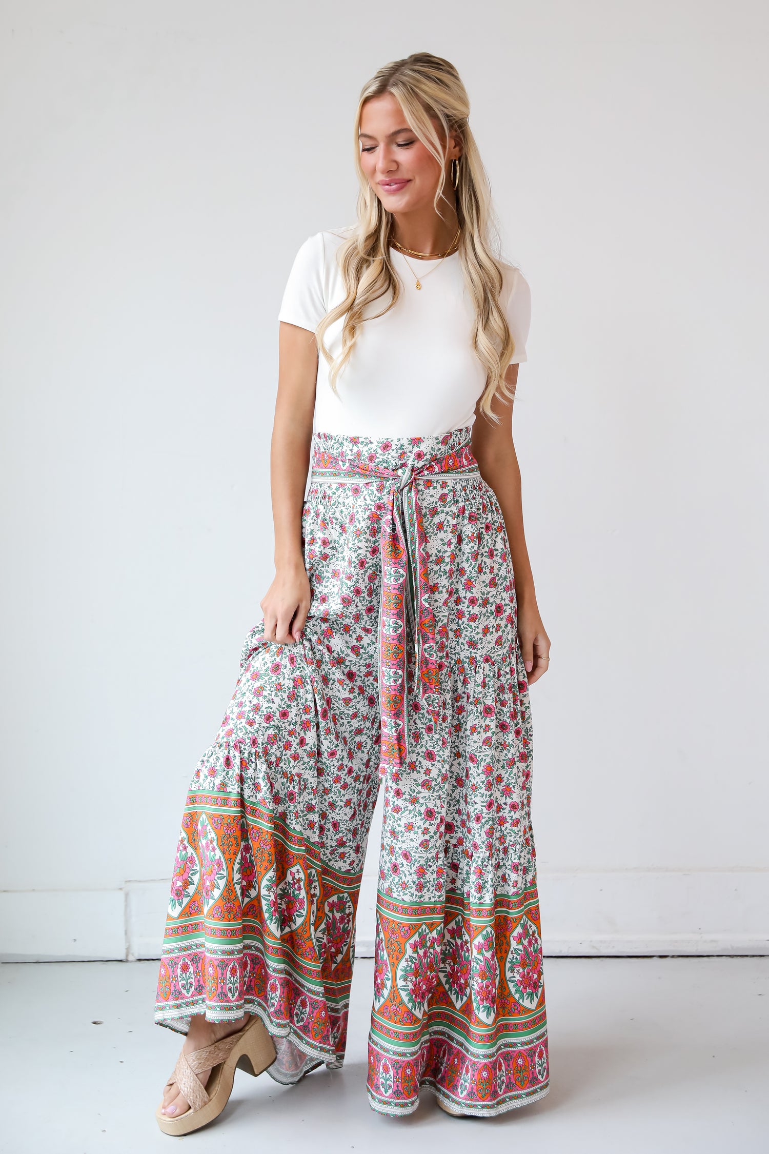 floral pants