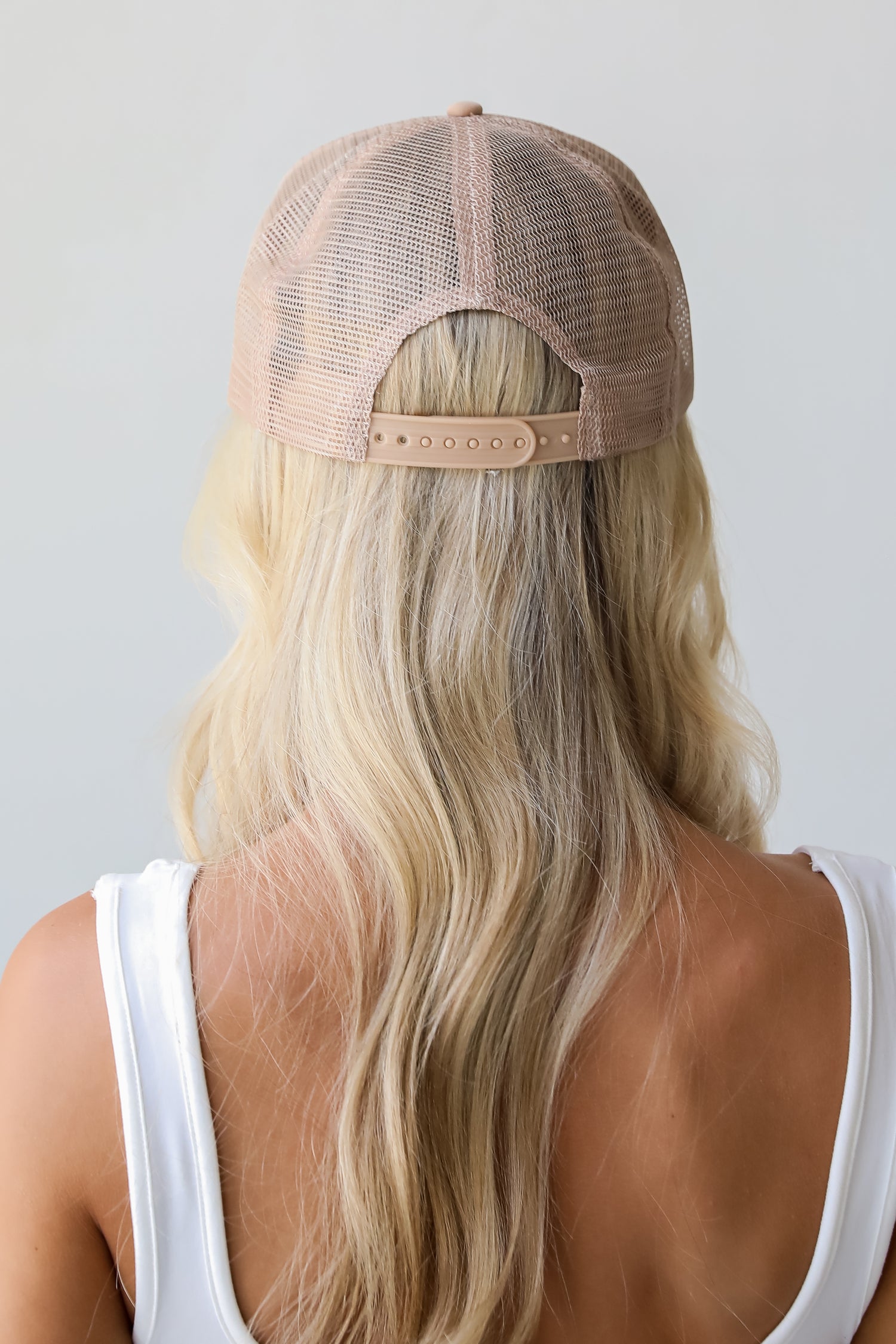 Tan Woodstock Trucker Hat