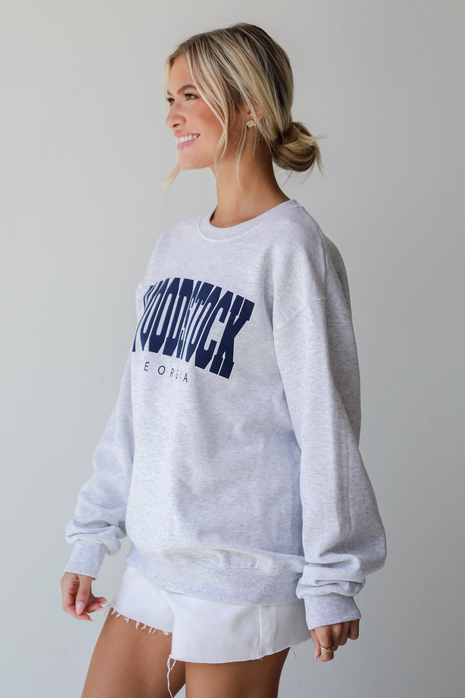 Heather Grey Woodstock Georgia Sweatshirt