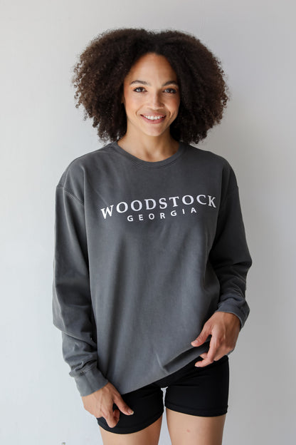 Charcoal Woodstock Georgia Sweatshirt