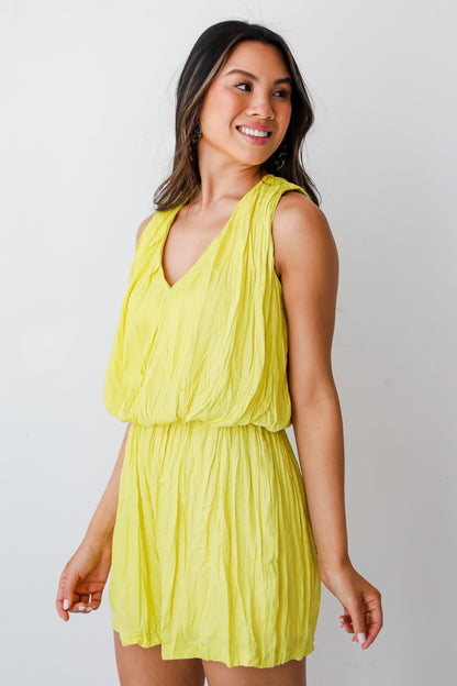 Yellow Romper for women