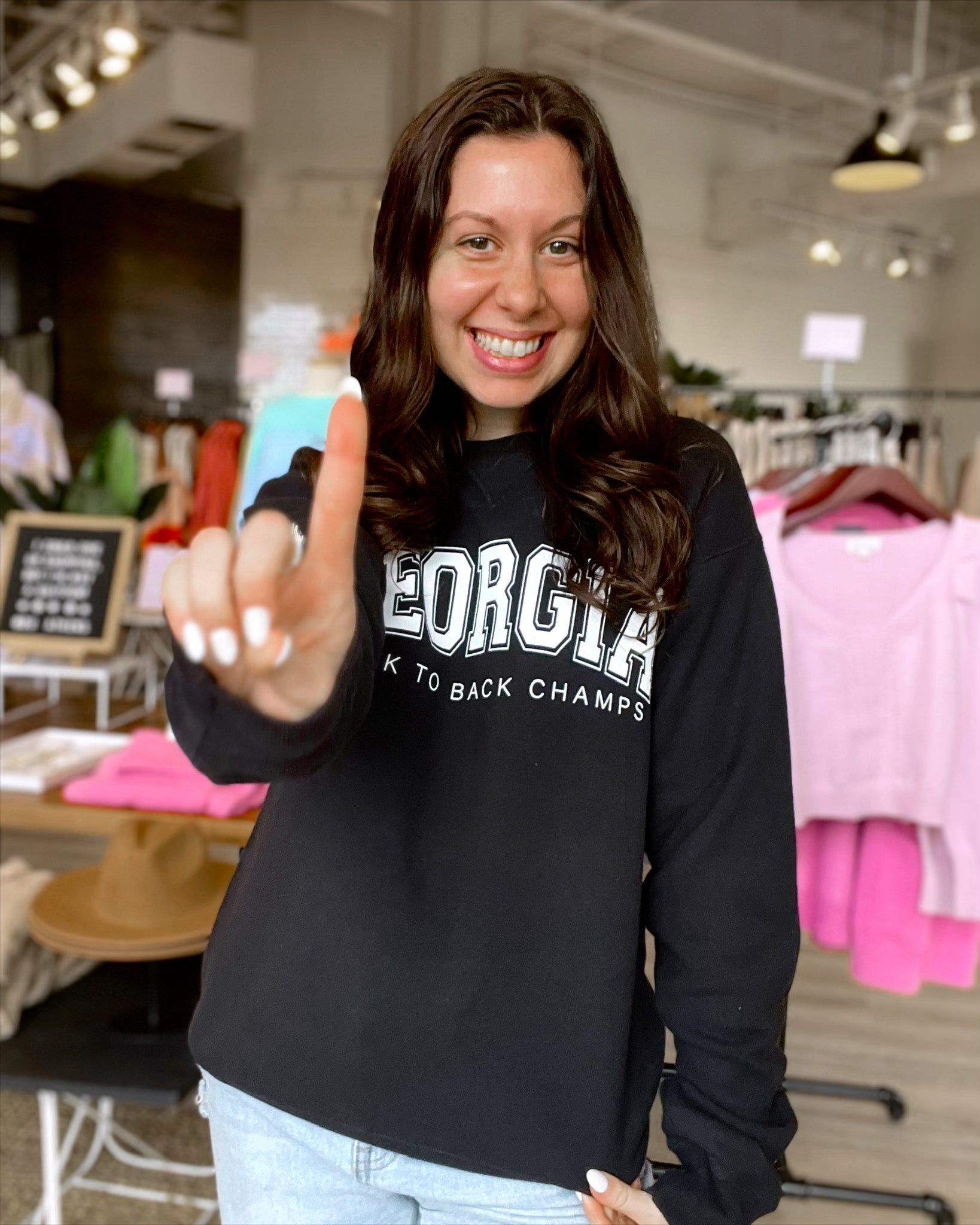 Georgia Sweatshirt. UGA 