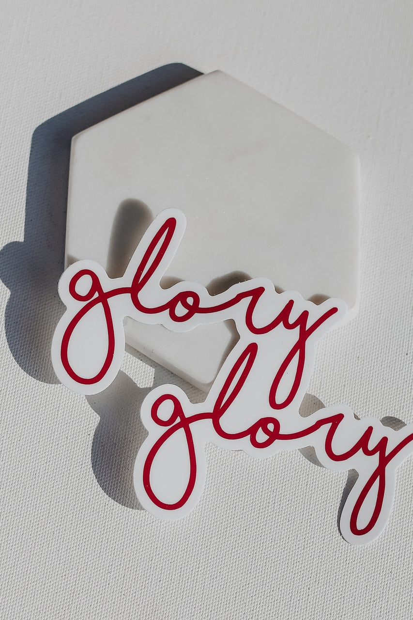 Glory Glory Sticker From Dress Up