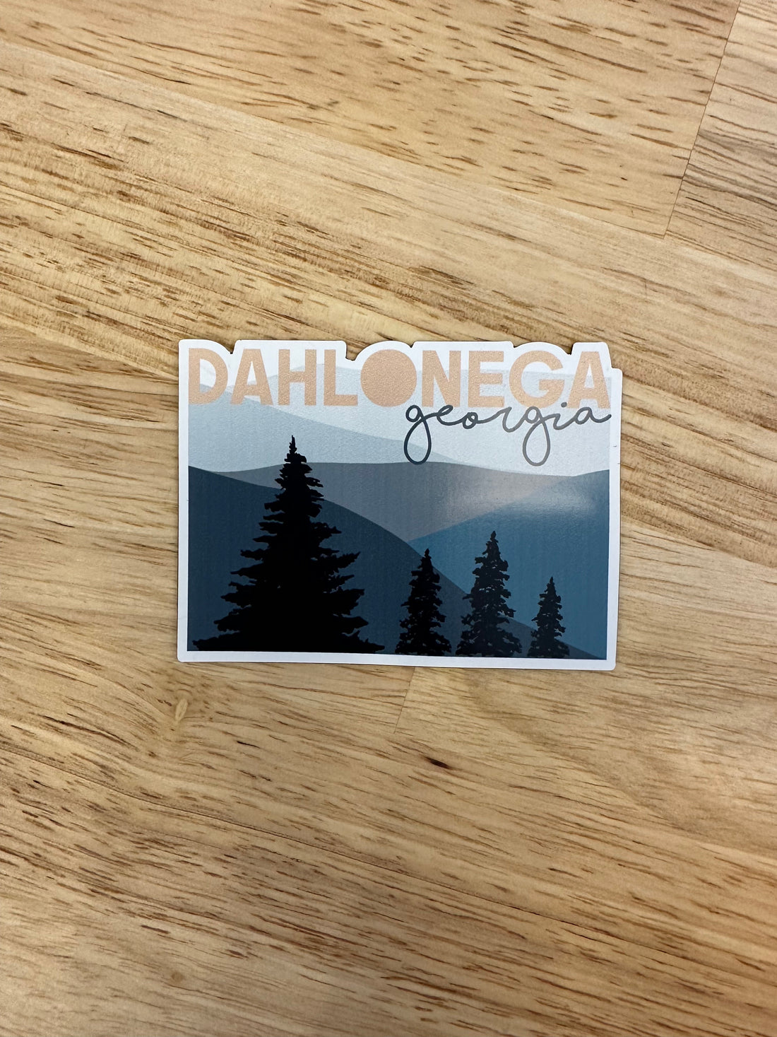 Dahlonega Georgia Mountain Scene Magnet