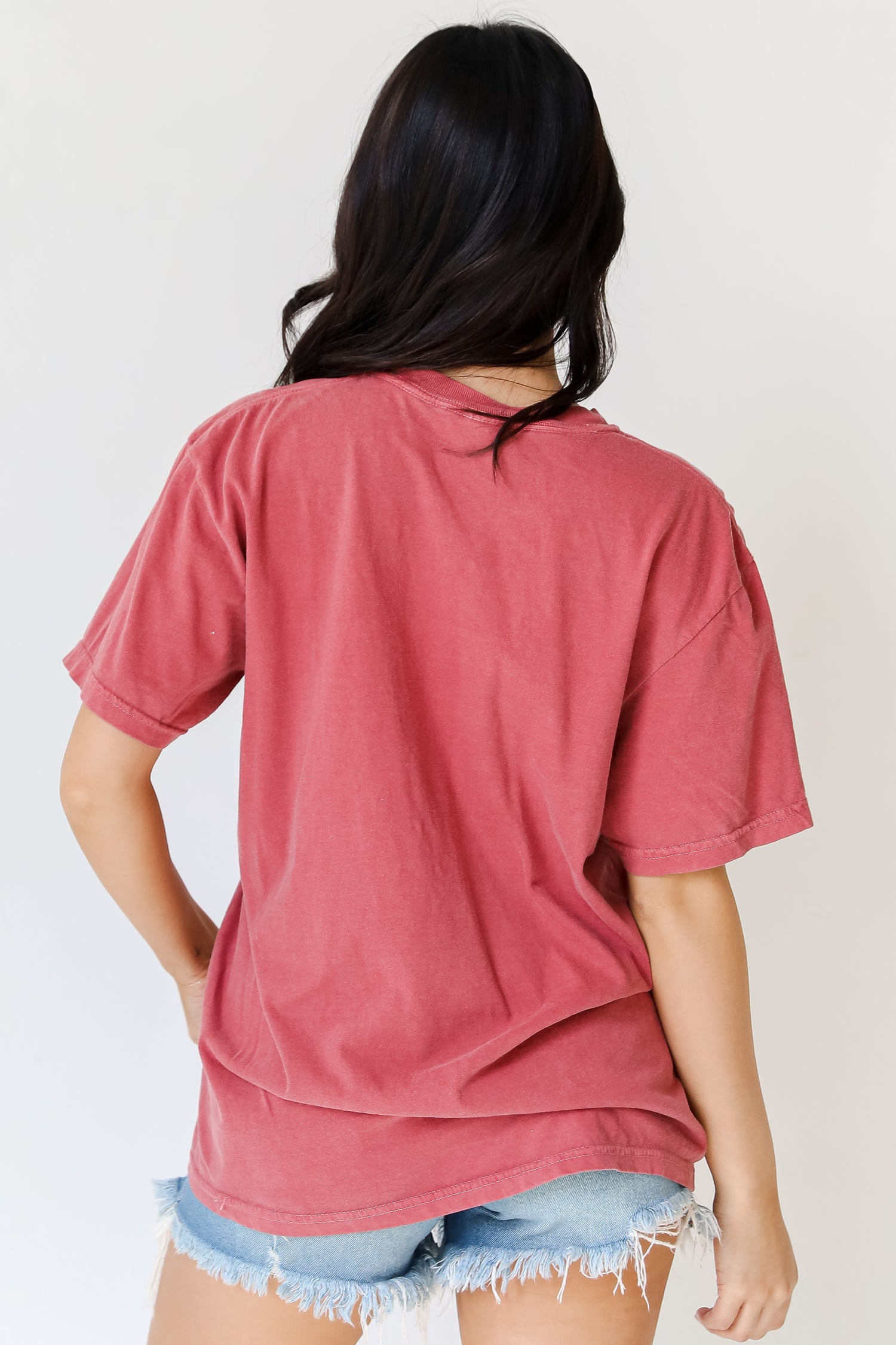 Crimson Alabama Tee back view