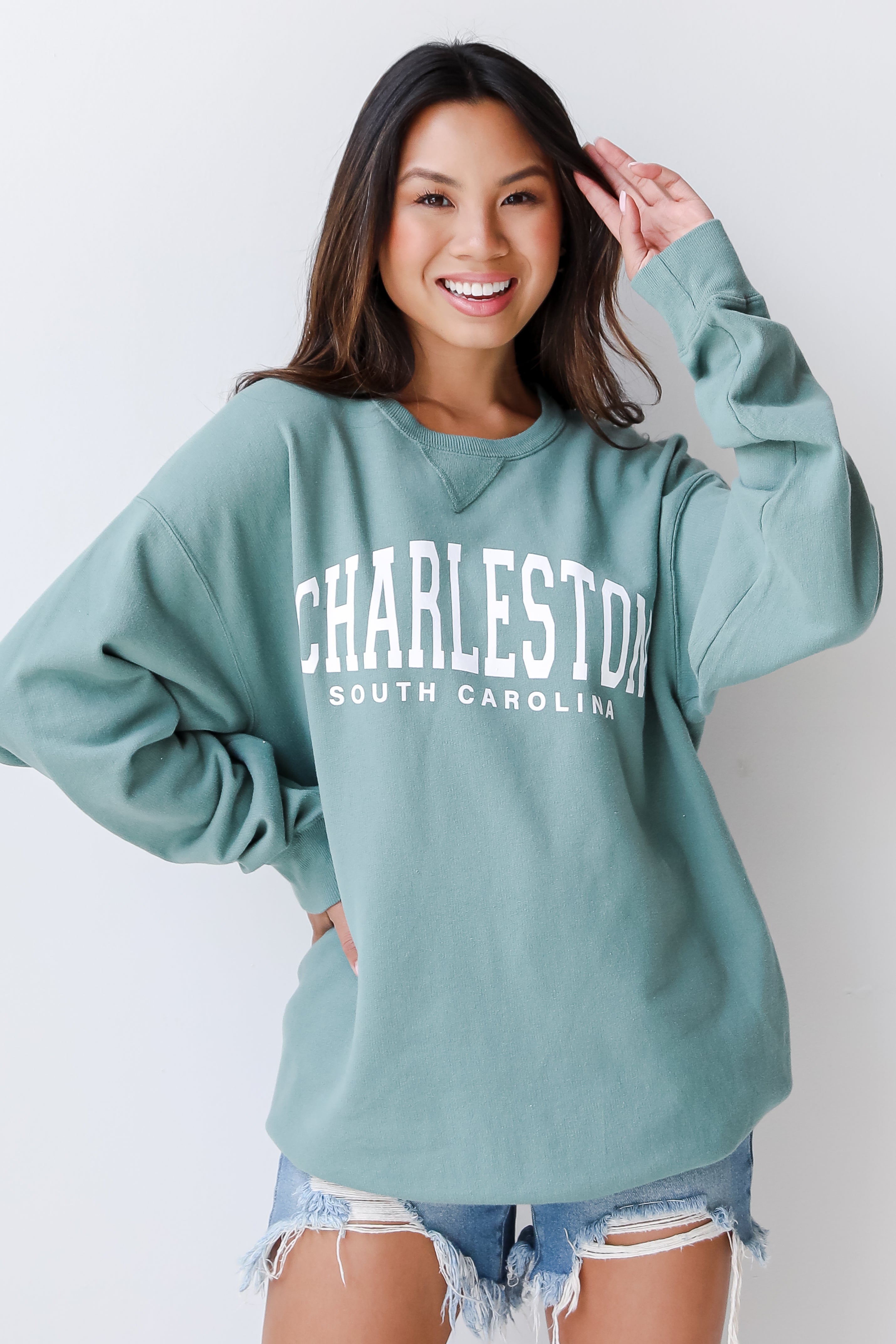 Seafoam Charleston South Carolina Pullover