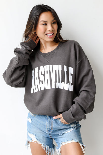 Charcoal Nashville Pullover