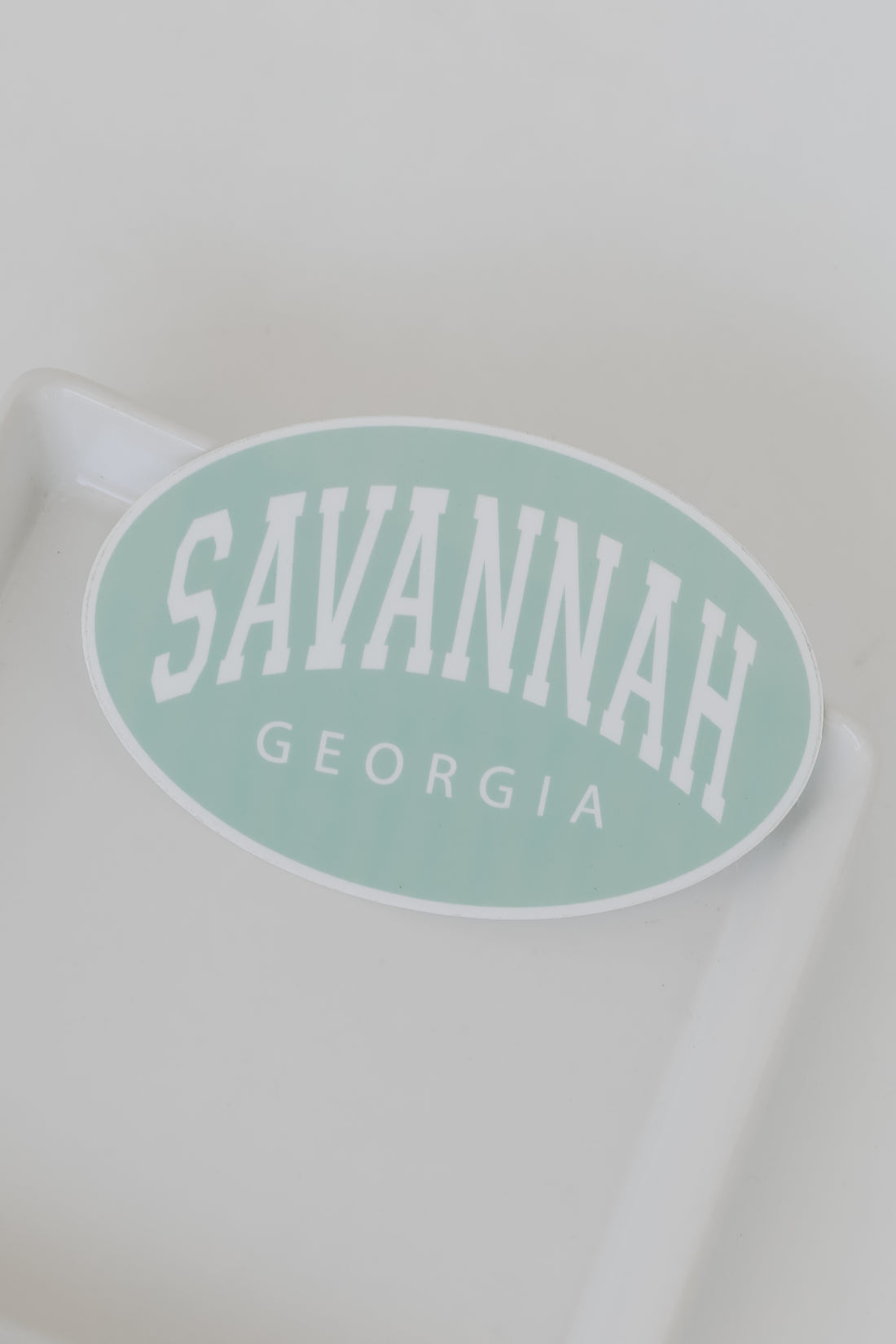 Round Savannah Georgia Sticker